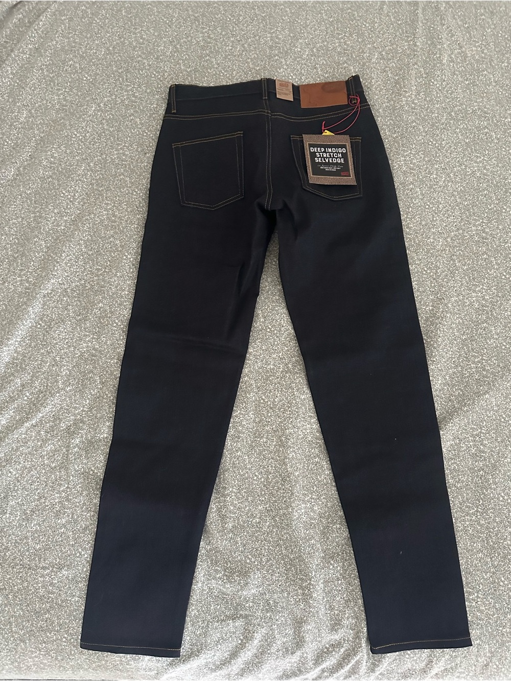 !!BRAND NEW!! Naked and Famous Deep Indigo Stretch Selvedge Men’s Jeans, 32